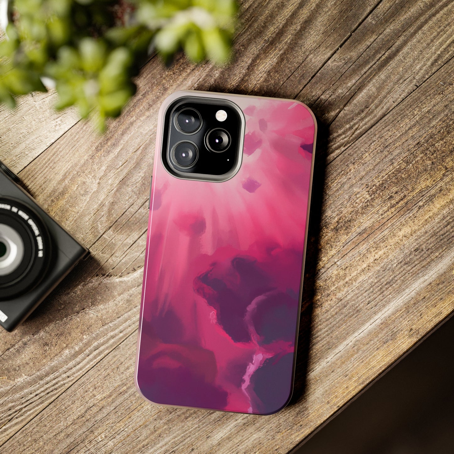 Tough Case-Mate iPhone Case Ft. Abstract Pink Sky