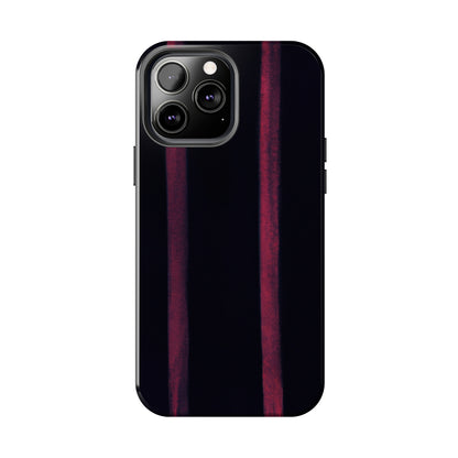 Tough Apple iPhone Cases Ft. Dark Stripes