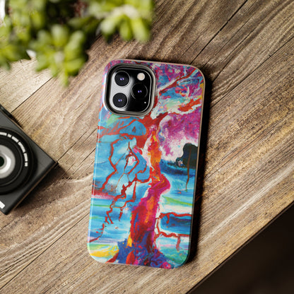 Tough Apple iPhone Cases Ft. Abstract Spirit Tree