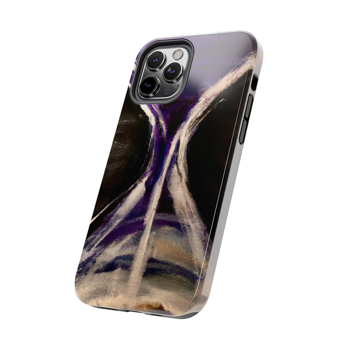 Tough Case-Mate iPhone Case Ft. Purple Hourglass