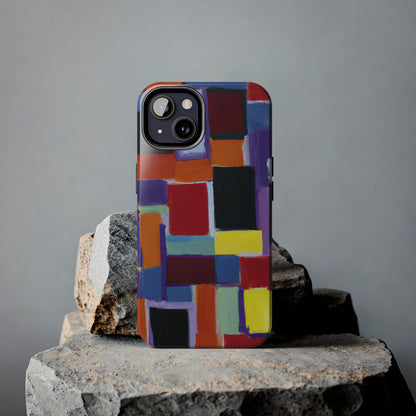 Tough Case-Mate iPhone Case Ft. Abstract Rectangles