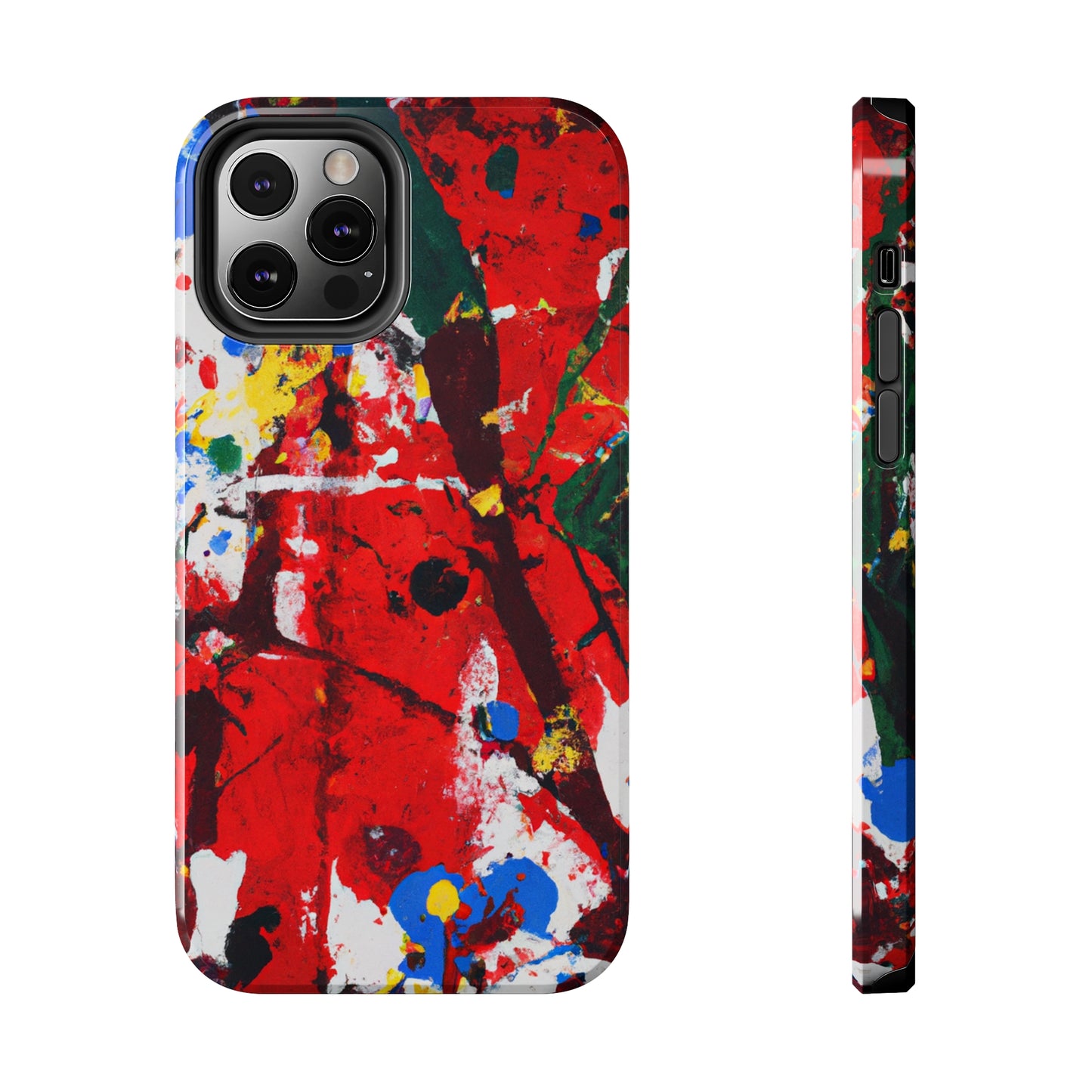 Tough Case-Mate iPhone Case Ft. Fractured Red