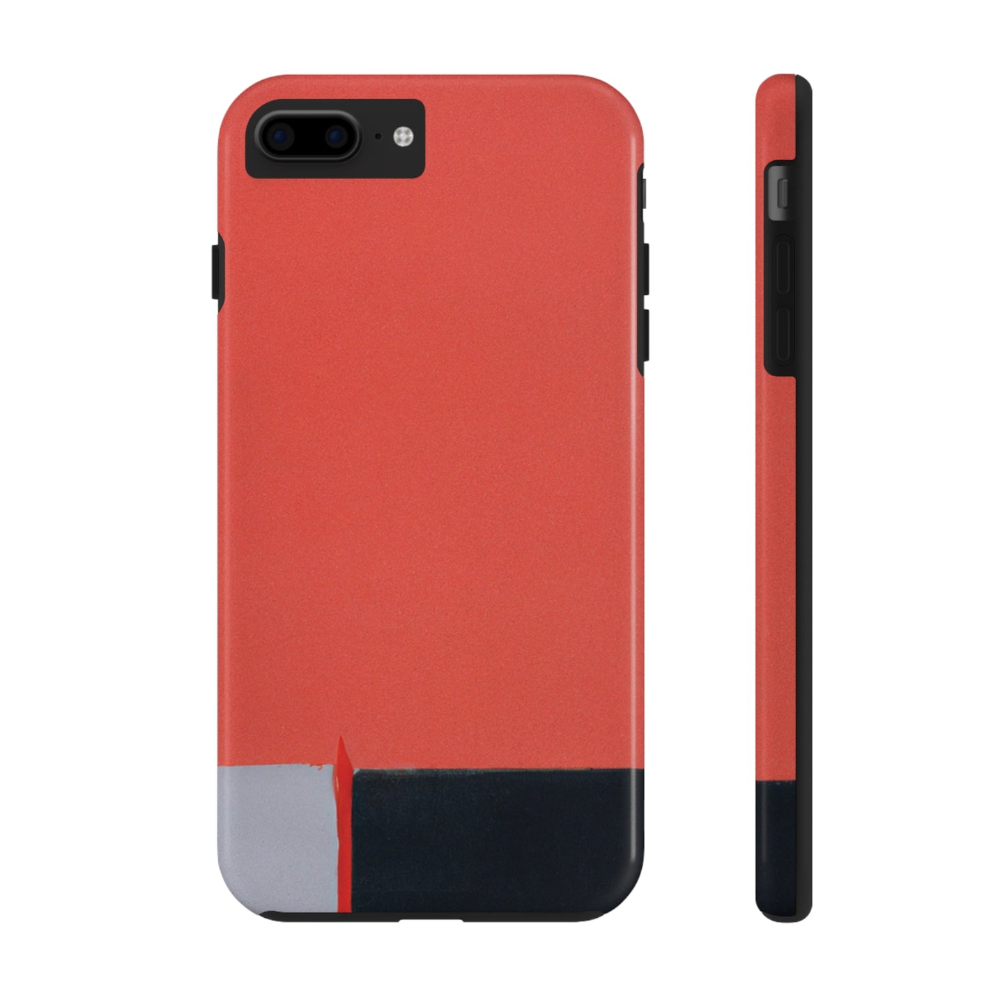 Strong Apple iPhone Case Ft. Minimal Orange