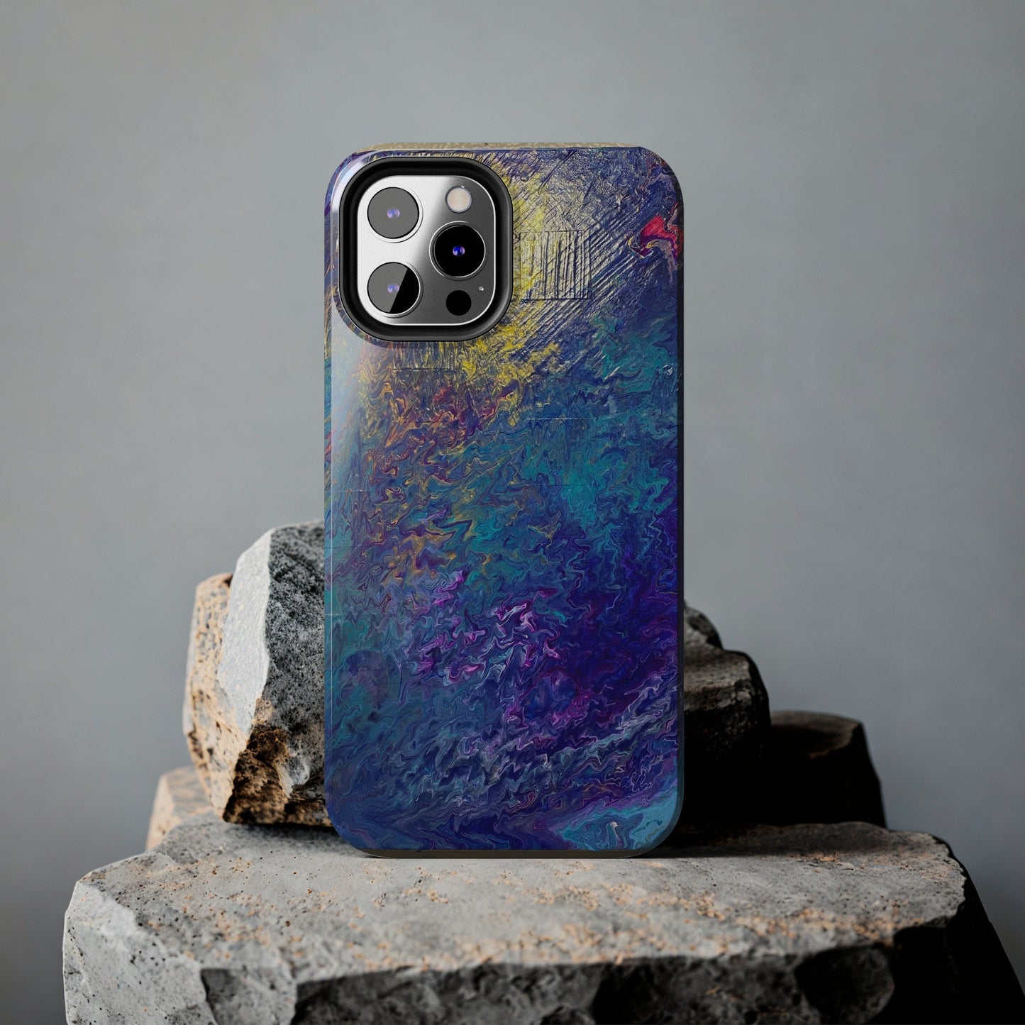 Tough Case-Mate iPhone Cases Ft. Abstract Blue Waterfall