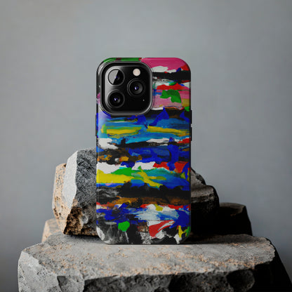 Tough Case-Mate iPhone Case Ft. Abstract Stripes