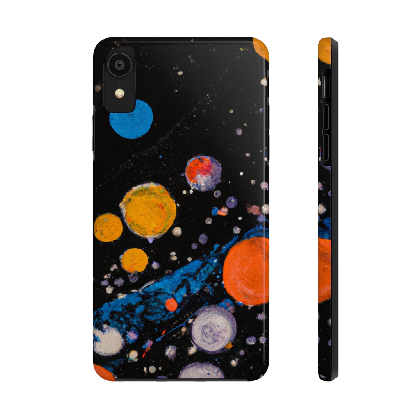 Tough Apple iPhone Cases Ft. Space Bubbles