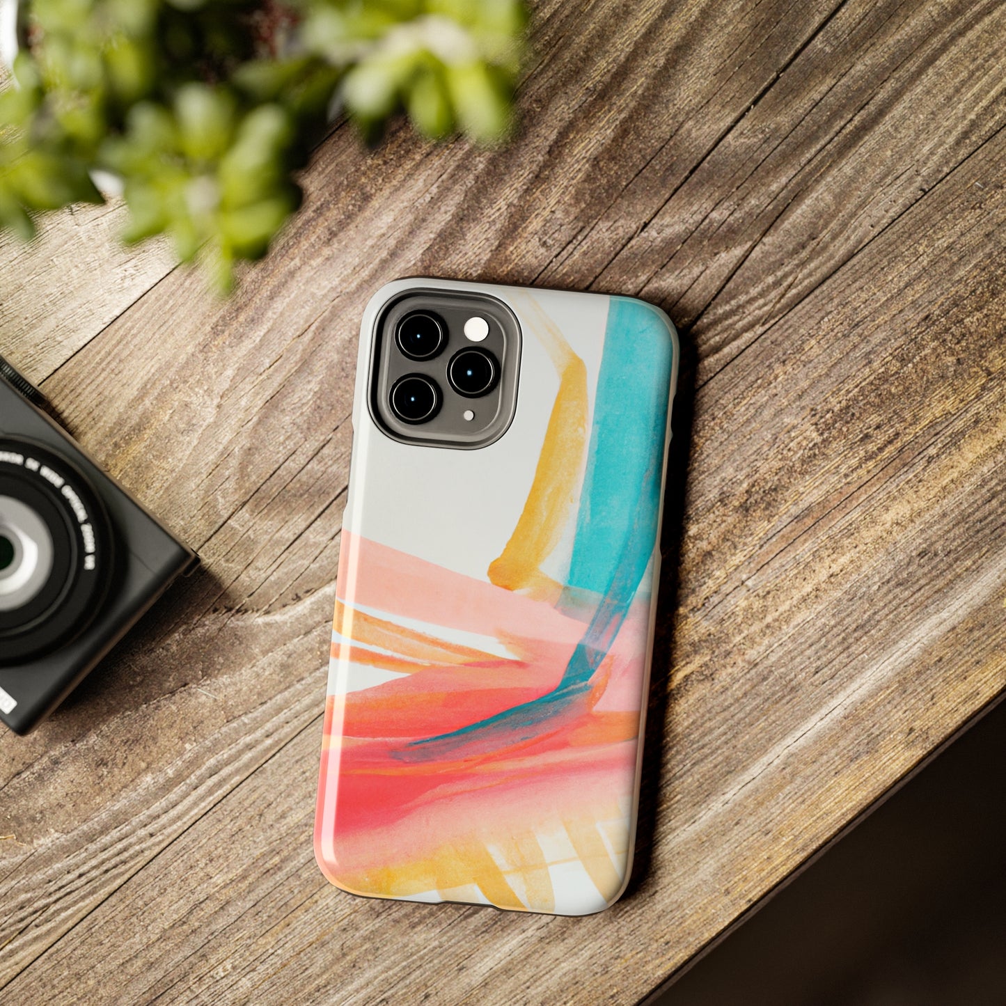 Tough Apple iPhone Cases Ft. Abstract Beach