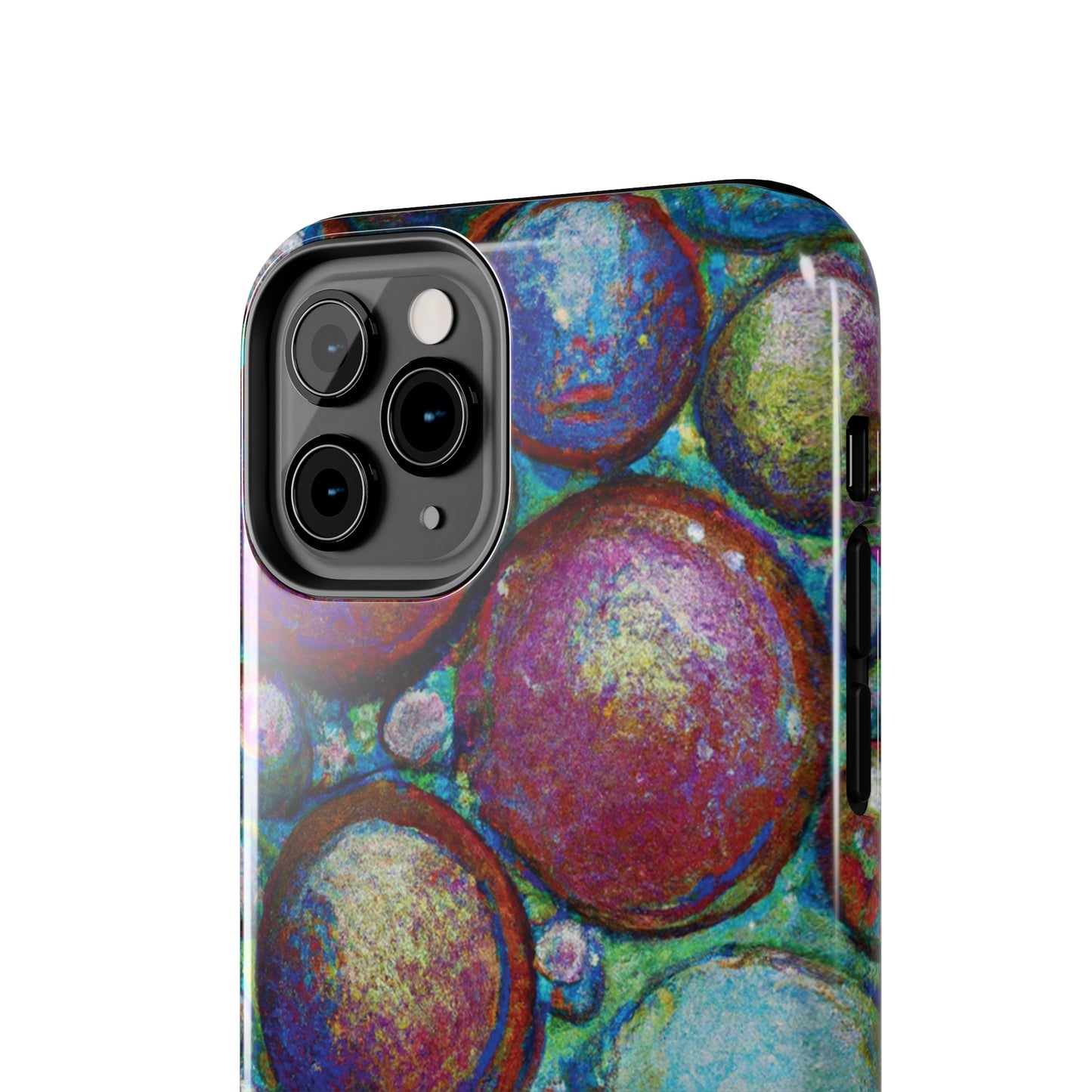 Tough Apple iPhone Cases Ft. Big Acrylic Bubbles
