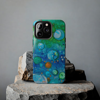 Tough Apple iPhone Cases Ft. Abstract Bubbles