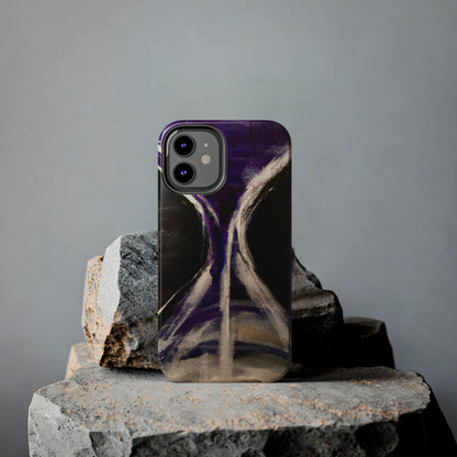 Tough Case-Mate iPhone Case Ft. Purple Hourglass