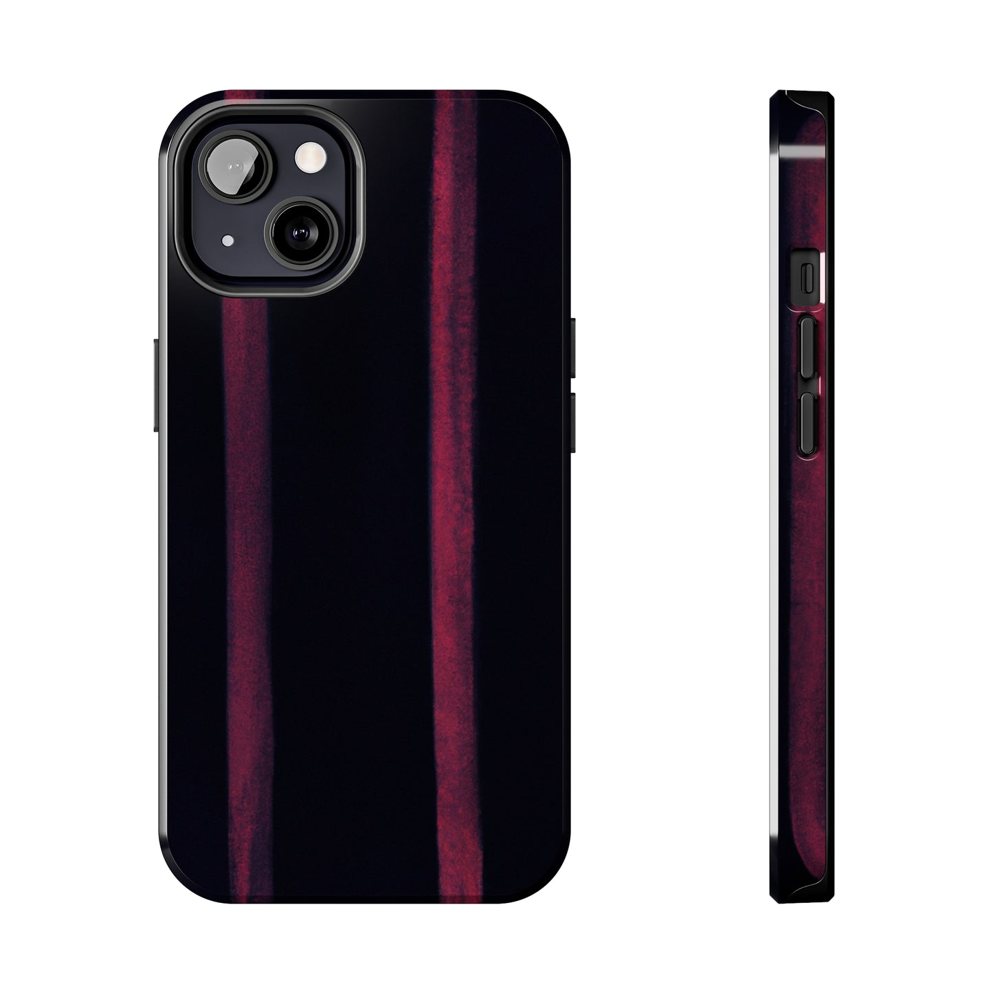 Tough Apple iPhone Cases Ft. Dark Stripes