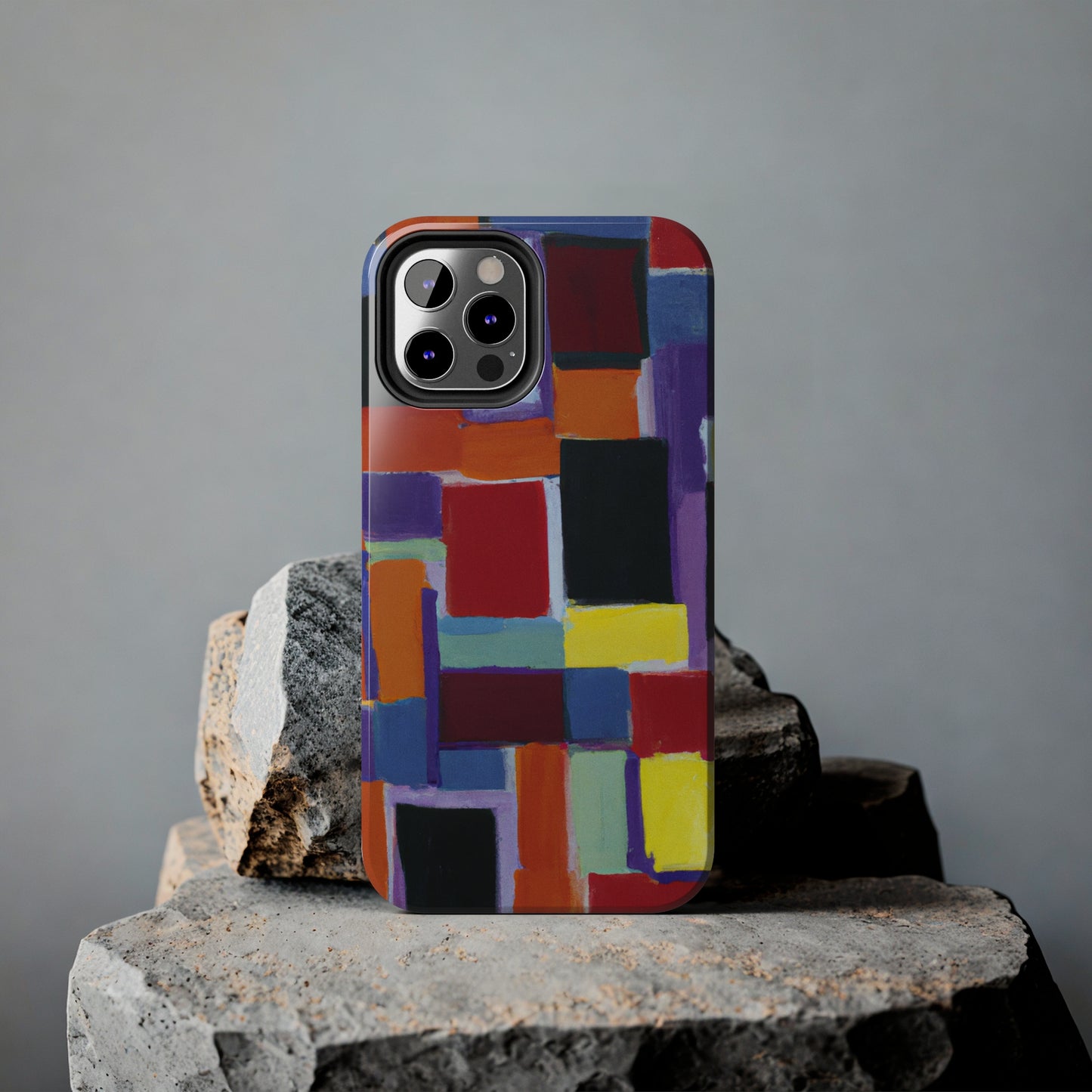 Tough Case-Mate iPhone Case Ft. Abstract Rectangles