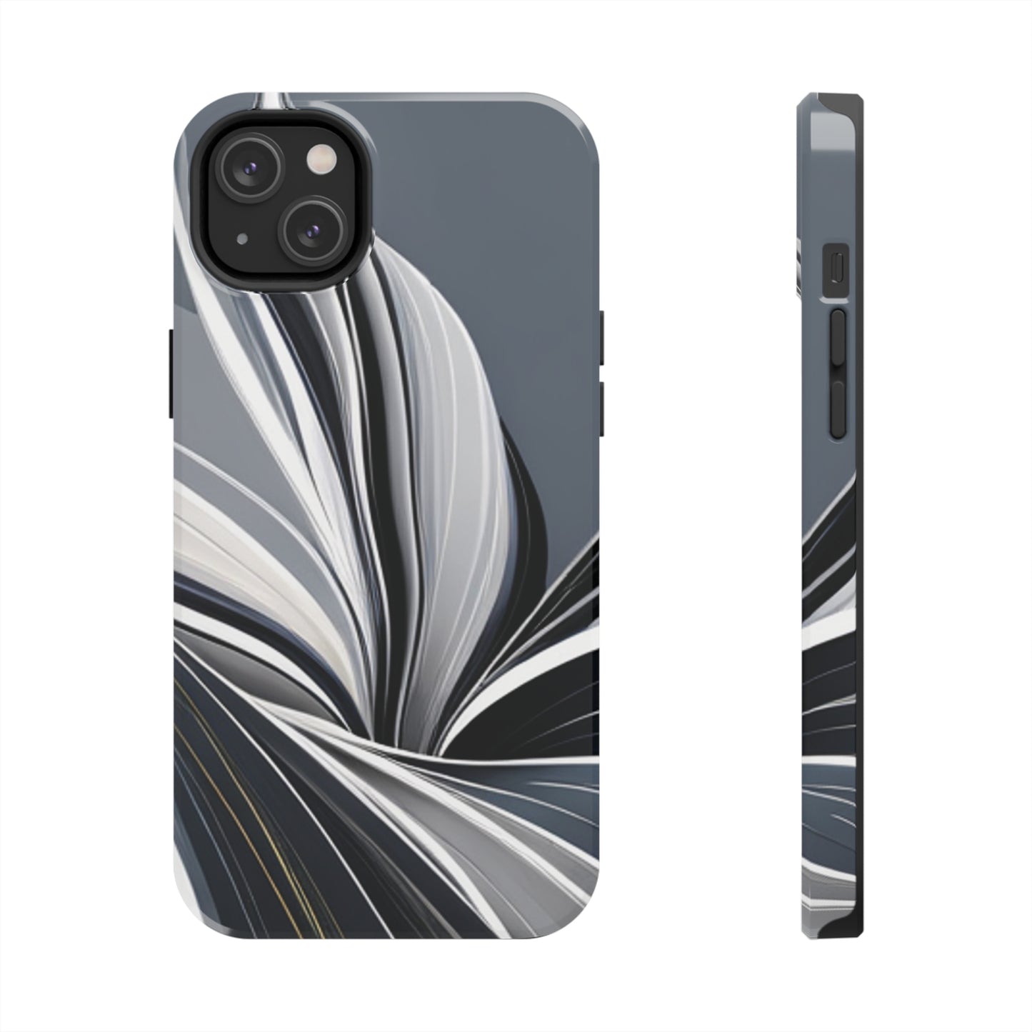 Strong Apple iPhone Cases Ft. Black and White Abstract Sail