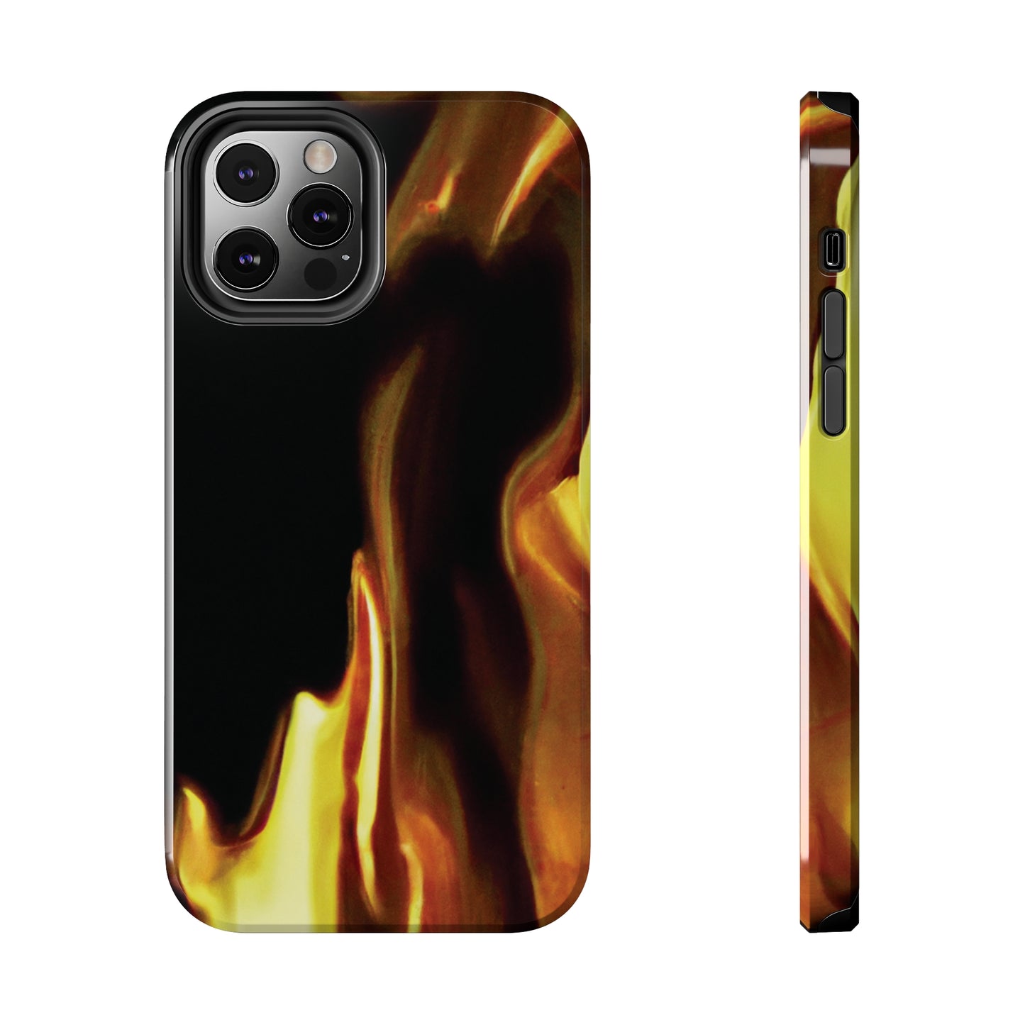 Tough Apple iPhone Cases Ft. Abstract Flames