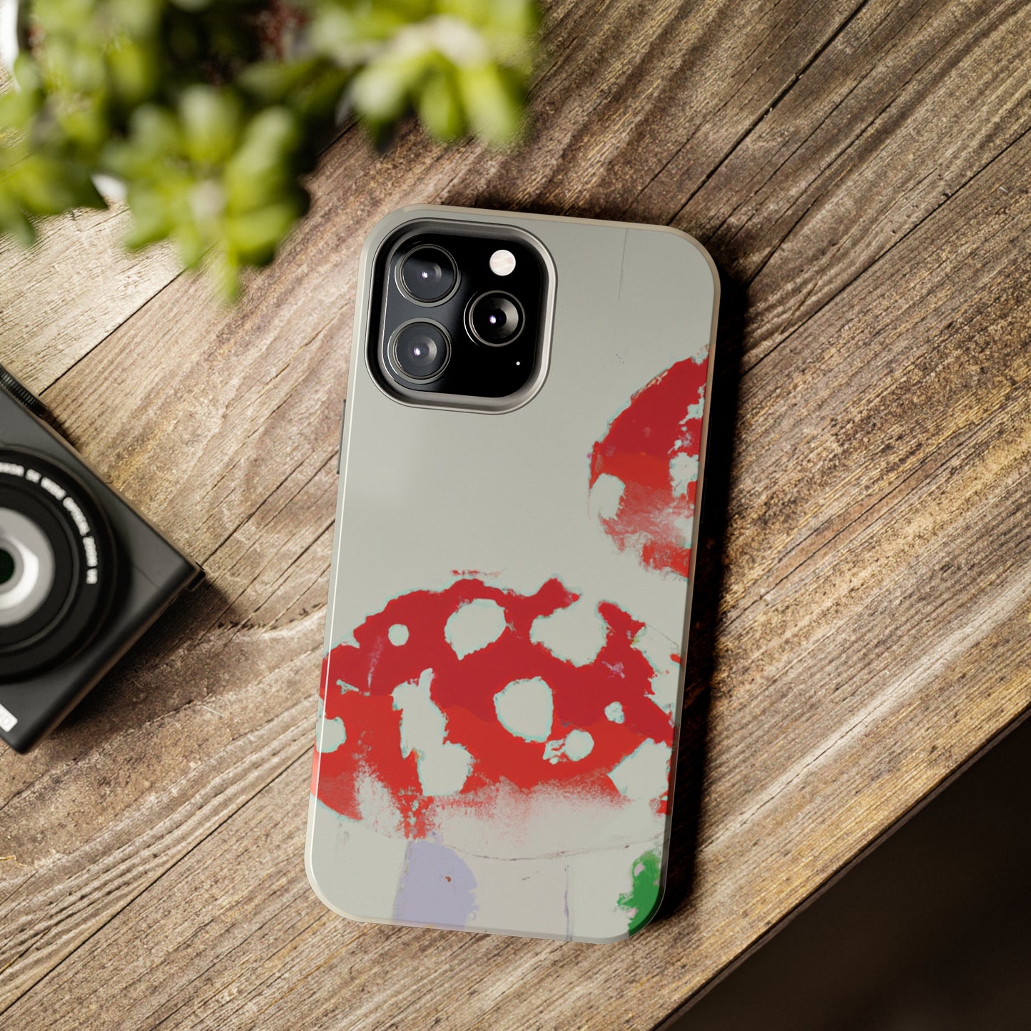 Tough Apple iPhone Cases Ft. Simple Mushroom