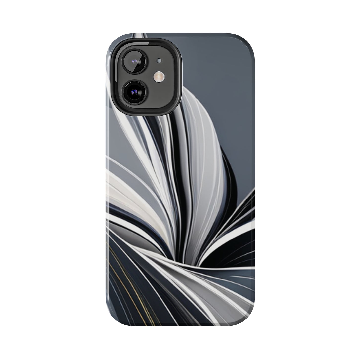 Strong Apple iPhone Cases Ft. Black and White Abstract Sail