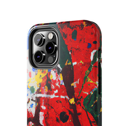 Tough Case-Mate iPhone Case Ft. Fractured Red