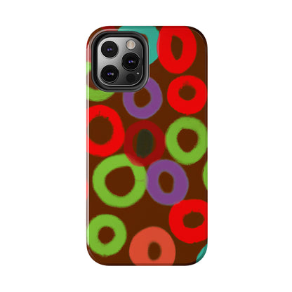 Tough Case-Mate iPhone Case Ft. Fruity Circles