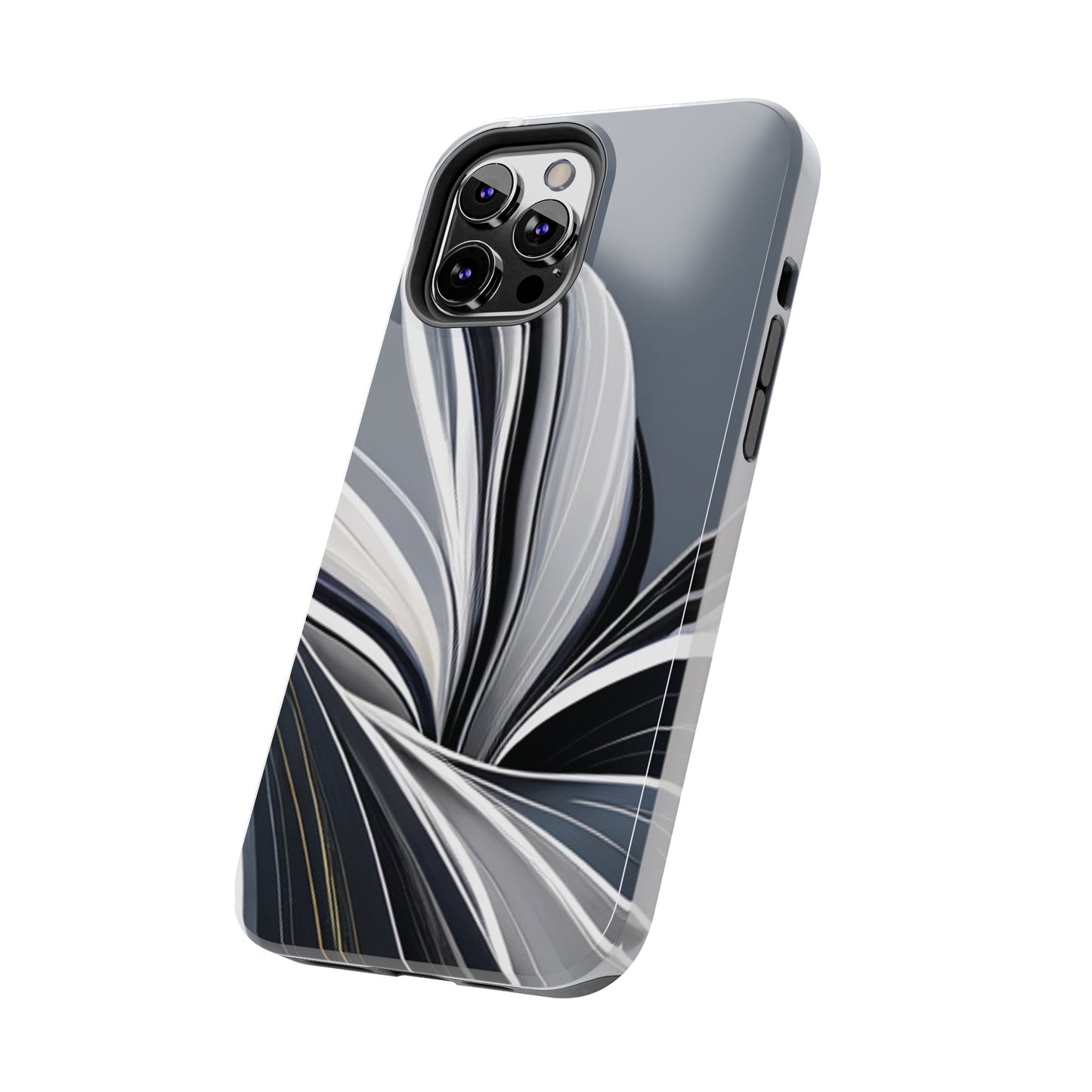 Strong Apple iPhone Cases Ft. Black and White Abstract Sail