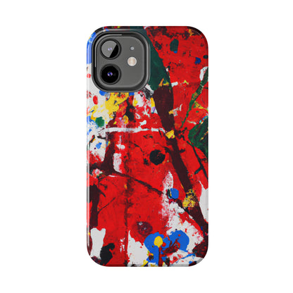 Tough Case-Mate iPhone Case Ft. Fractured Red