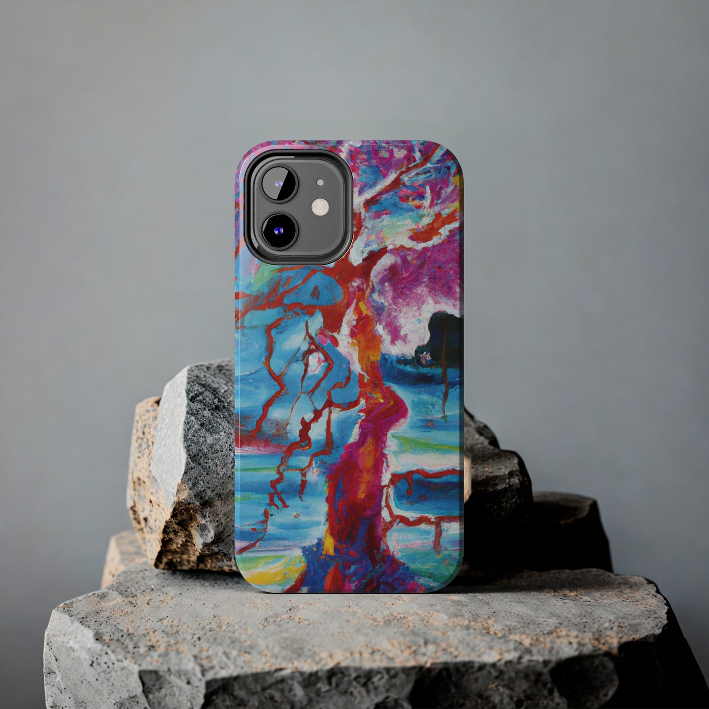 Tough Apple iPhone Cases Ft. Abstract Spirit Tree