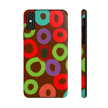 Tough Case-Mate iPhone Case Ft. Fruity Circles