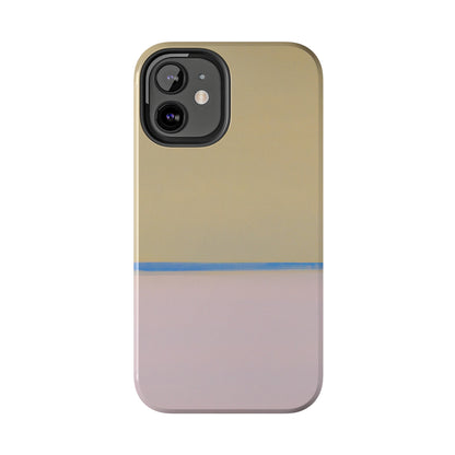 Strong Apple iPhone Case Ft. Minimal Thin Stripe