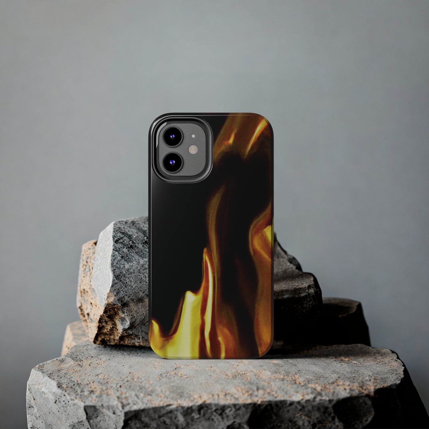 Tough Apple iPhone Cases Ft. Abstract Flames