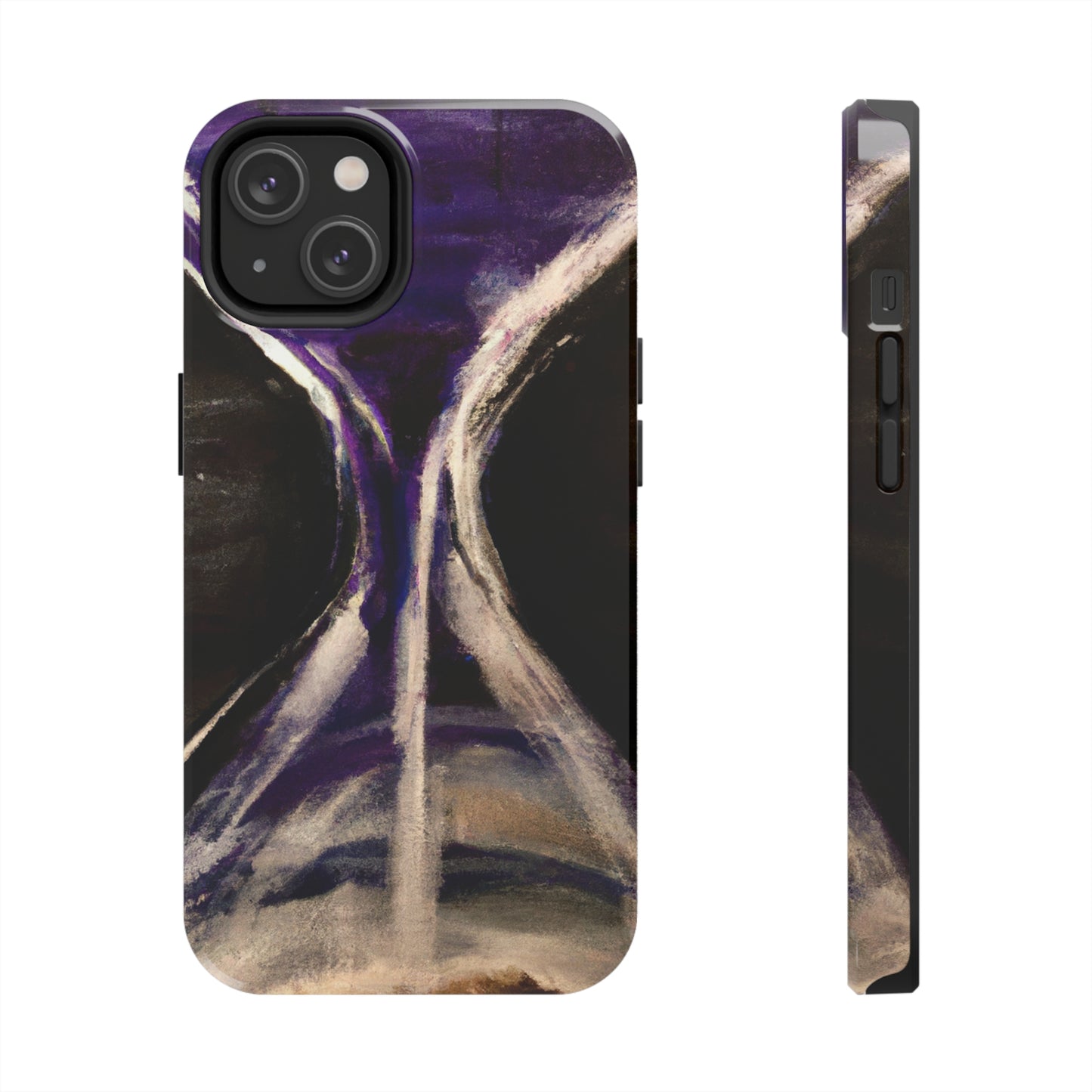 Tough Case-Mate iPhone Case Ft. Purple Hourglass