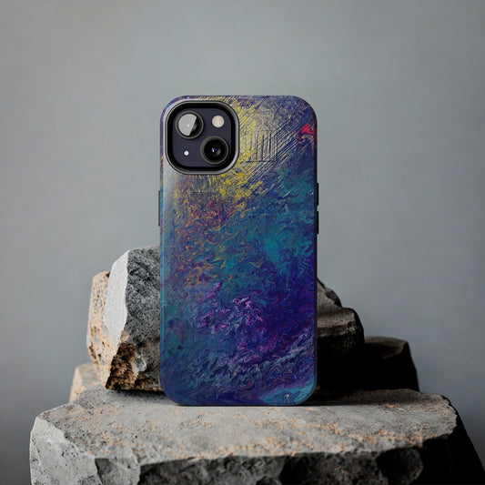 Tough Case-Mate iPhone Cases Ft. Abstract Blue Waterfall