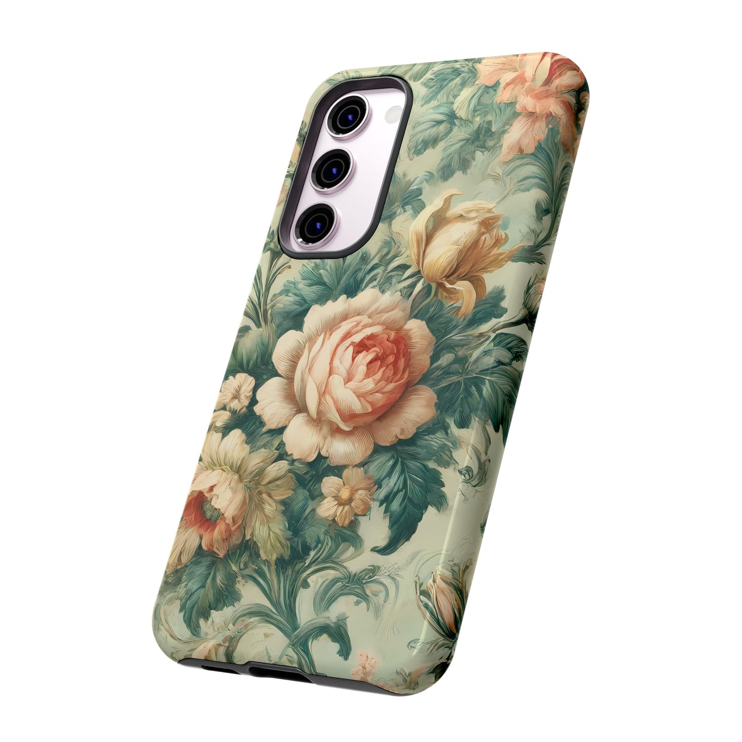Tough Phone Case Ft. Cottagecore Rose