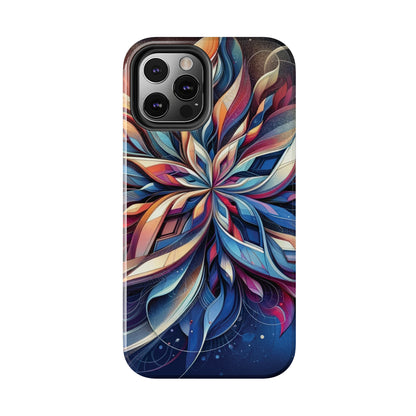 ToughDrop Apple iPhone Case Ft. Abstract Snowflake