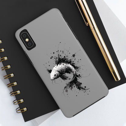 ToughDrop Apple iPhone Case Ft. Ink Blot Koi