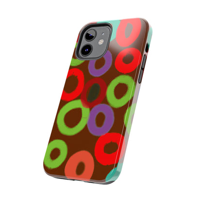 Tough Case-Mate iPhone Case Ft. Fruity Circles