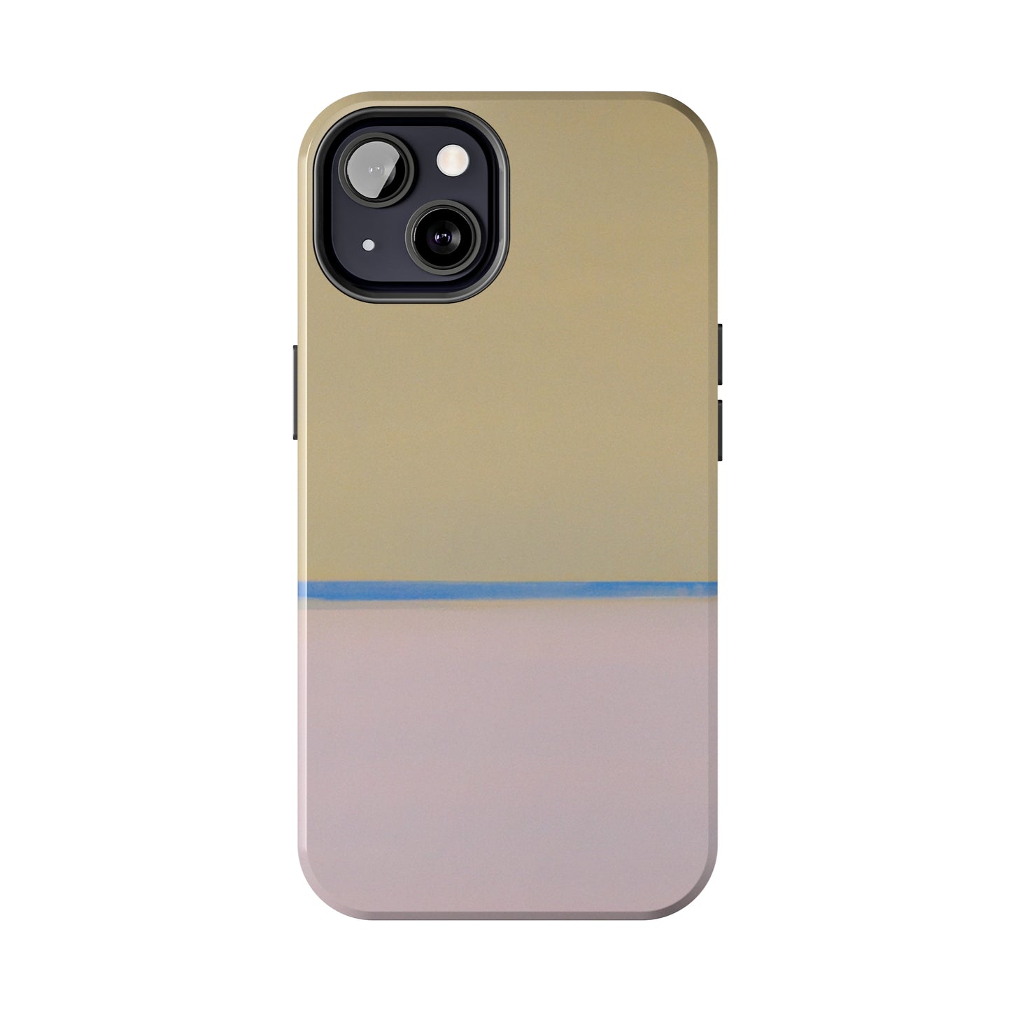 Strong Apple iPhone Case Ft. Minimal Thin Stripe