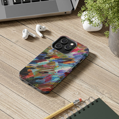 Tough Case-Mate iPhone Case Ft. Abstract Acrylic Feathers