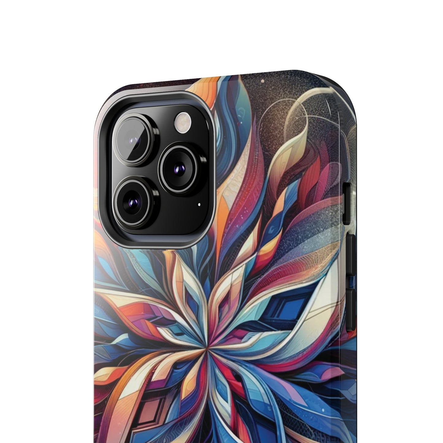 ToughDrop Apple iPhone Case Ft. Abstract Snowflake