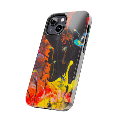 Tough Case-Mate iPhone Case Ft. Abstract Orange