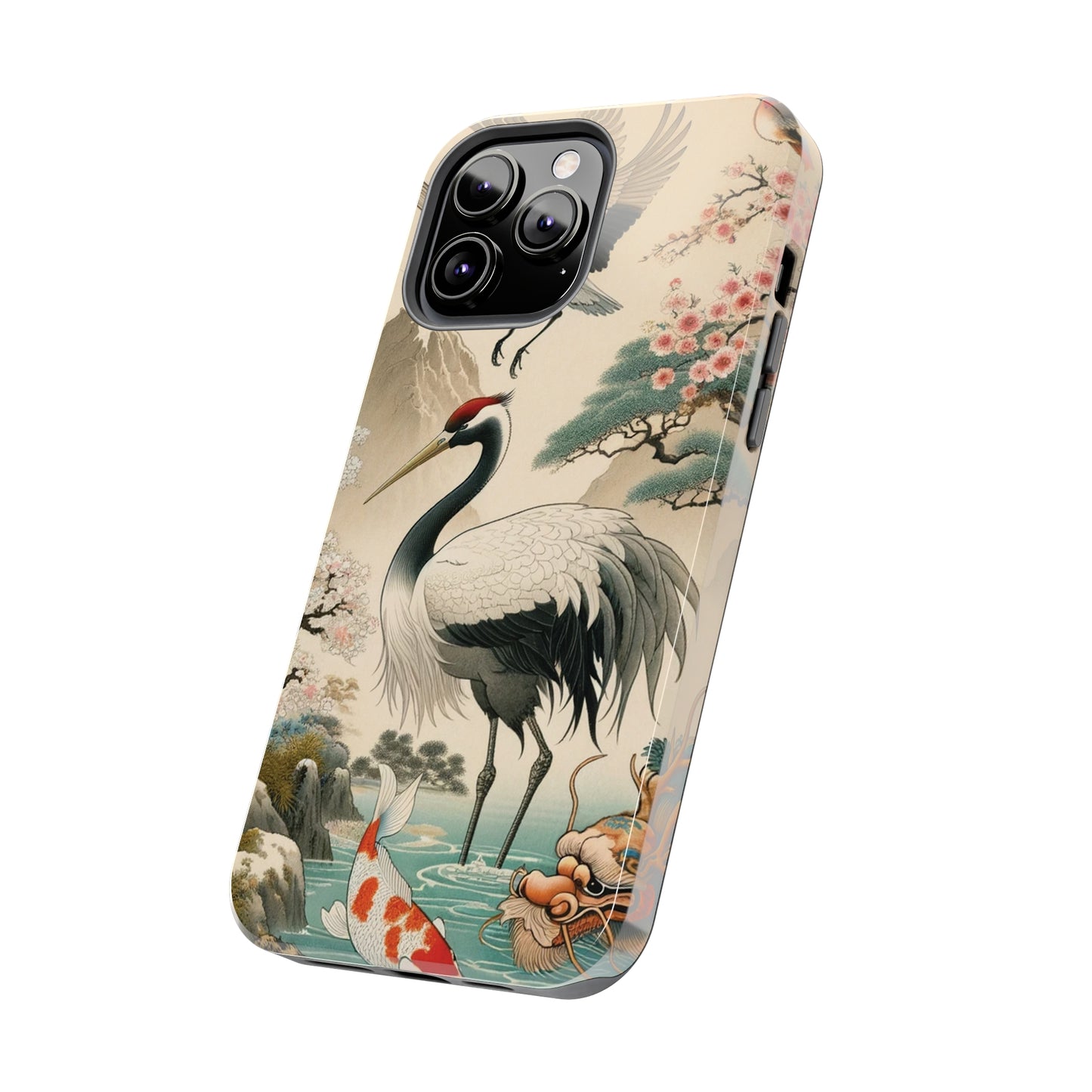 ToughDrop Apple iPhone Case Ft. Spirit Crane