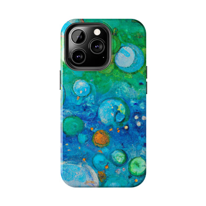 Tough Apple iPhone Cases Ft. Abstract Bubbles