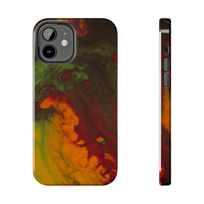 Tough Apple iPhone Case Ft. Abstract Gas Giant