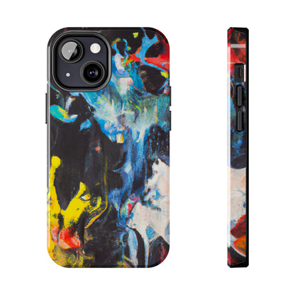 Tough Case-Mate iPhone Case Ft. Blue Splat