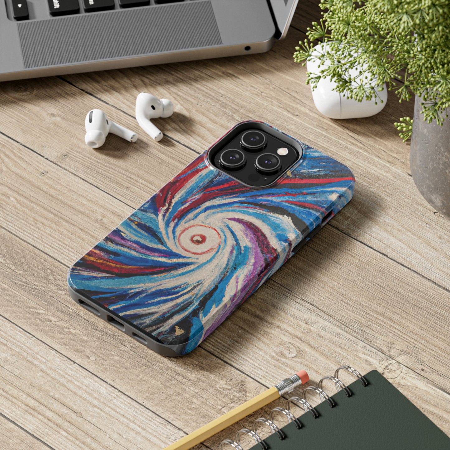 Tough Case-Mate iPhone Case Ft. Abstract Vortex