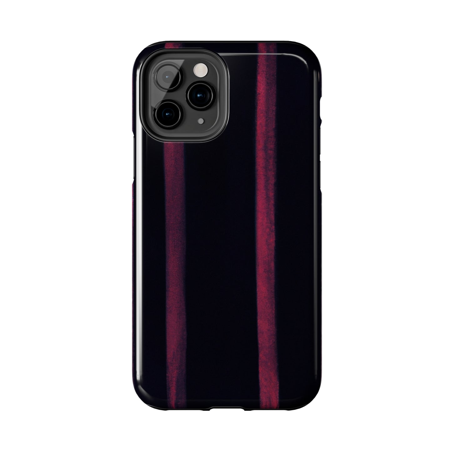 Tough Apple iPhone Cases Ft. Dark Stripes