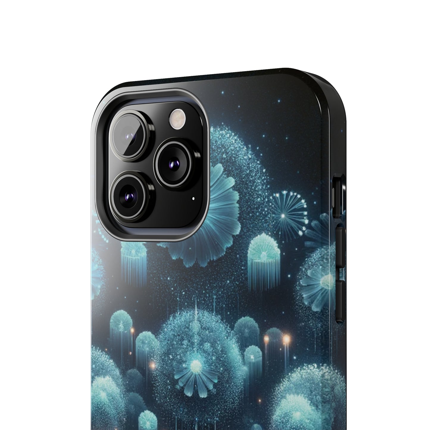 ToughDrop Apple iPhone Case Ft. Blue Dot New Year Fireworks