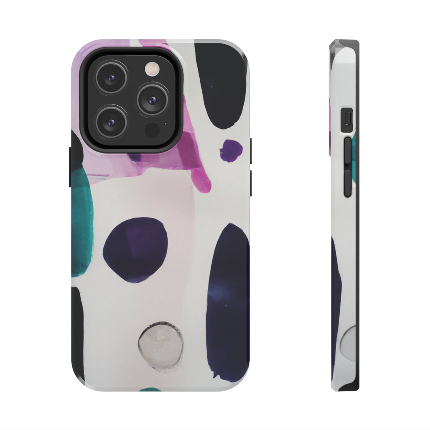 Strong Apple iPhone Case Ft. Abstract Cowprint