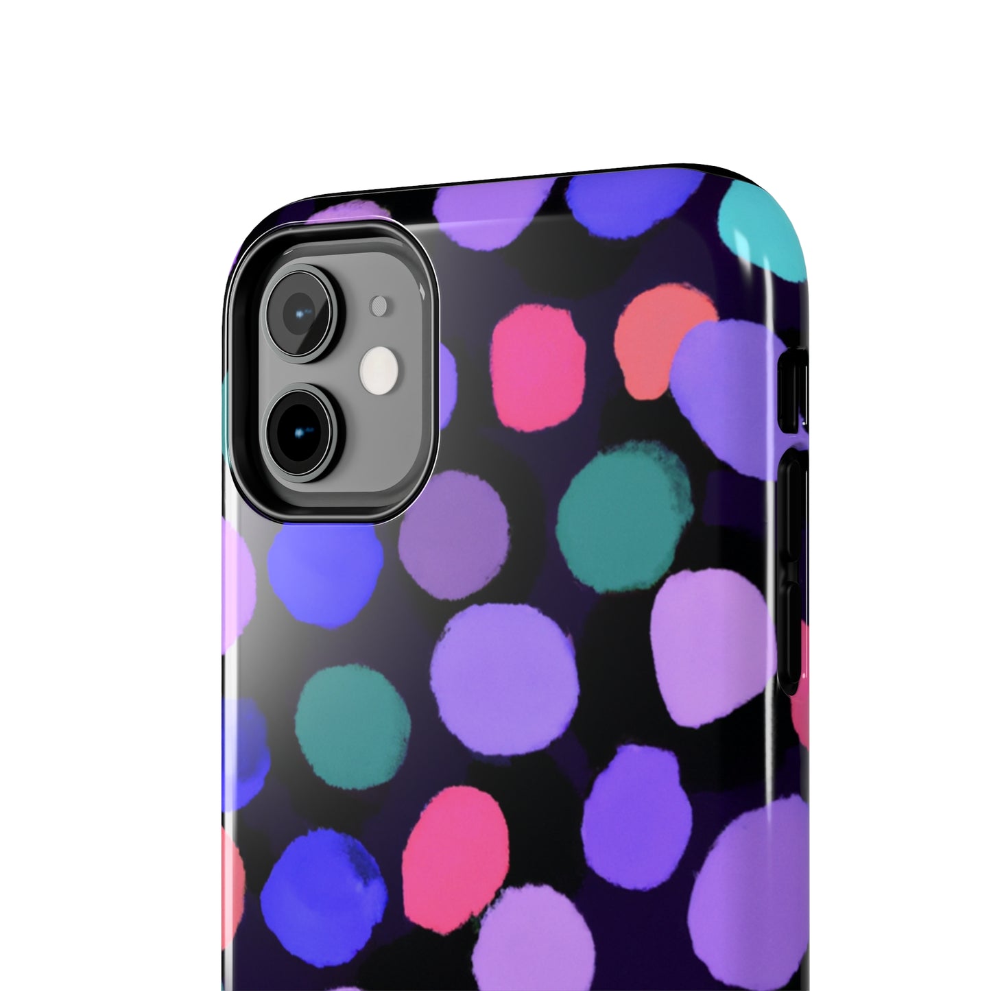 Tough Case-Mate iPhone Case Ft. Purple Dots