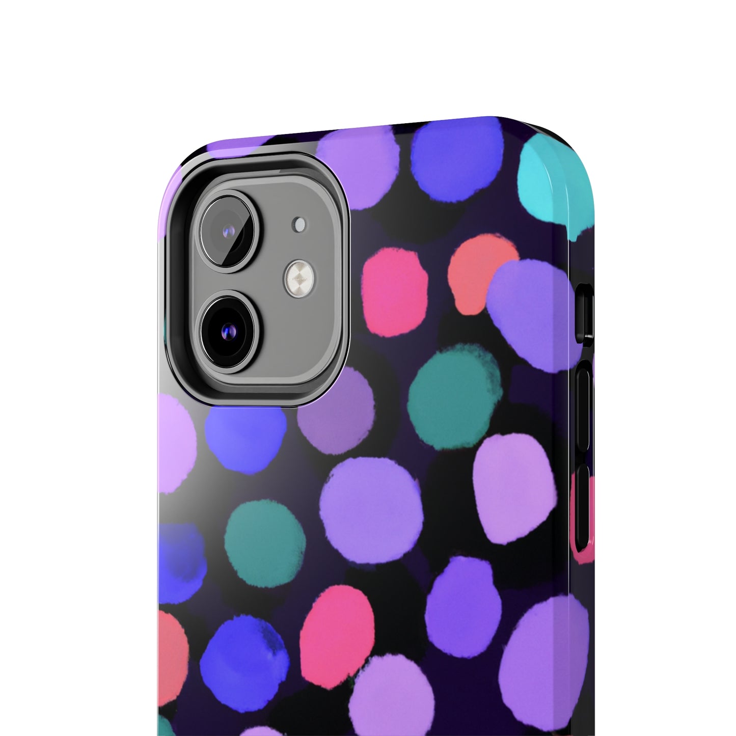 Tough Case-Mate iPhone Case Ft. Purple Dots