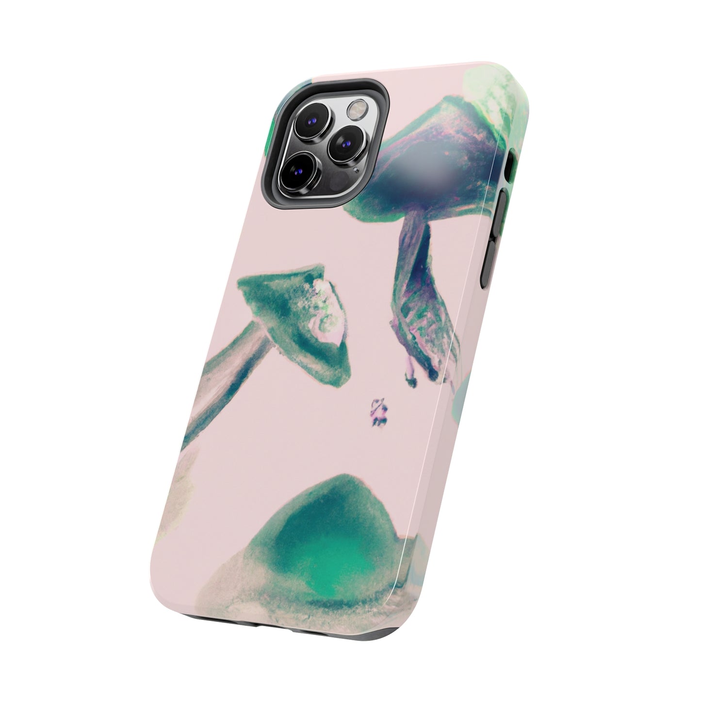 Tough Apple iPhone Cases Ft. Green Mushrooms