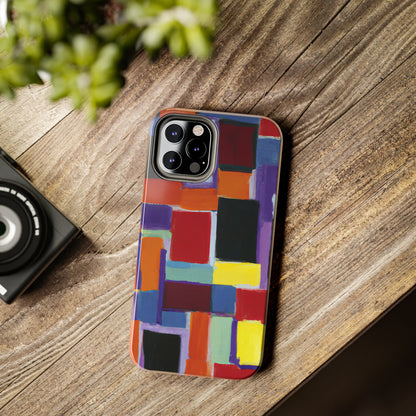 Tough Case-Mate iPhone Case Ft. Abstract Rectangles